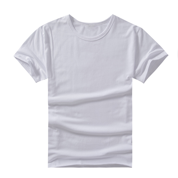 150g全棉圓領短袖T恤 logo、顏色可定制