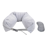 藝色 ES-Q200-1  卡扣長條枕旅行套裝 卡扣長條枕+眼罩