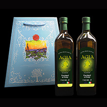 阿茜娅 意大利进口 特级初榨橄榄油 典雅礼盒750*2 简装 