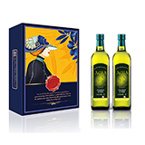阿茜婭 意大利進口 特級初榨橄欖油 尊享禮盒750ml*2 精裝