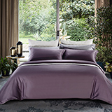 戴洛伦 贡缎四件套 DRON-JT6803 紫色