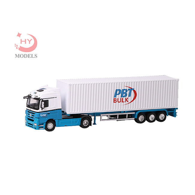 PBT白色集裝箱卡車