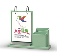 ABS節節高升創意筆筒臺歷205X200X60mm logo可定制