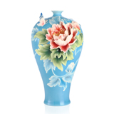 法藍瓷 富貴滿福 蝴蝶牡丹花瓶 FZ03081