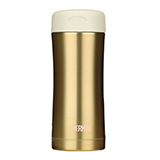 膳魔師THERMOS保溫杯金色400ml 高真空不銹鋼戶外運(yùn)動(dòng)水杯JCG-400
