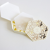 纸现场Paperlive 非线性宇宙创意几何图案特种纸杯垫