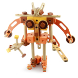 儿童节推荐礼物木玩世家 古代机械MMBL13006 益智拼装木制玩具