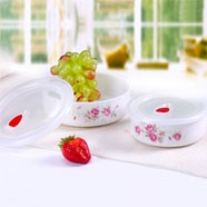 生活元素花语SY-201 唐山骨质瓷花色清新薄如纸白如玉 居家礼品