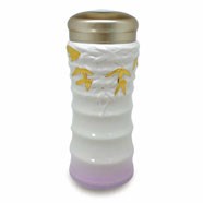 【乾唐轩活瓷】竹节随身杯 活瓷材质时尚个性紫色 送朋友