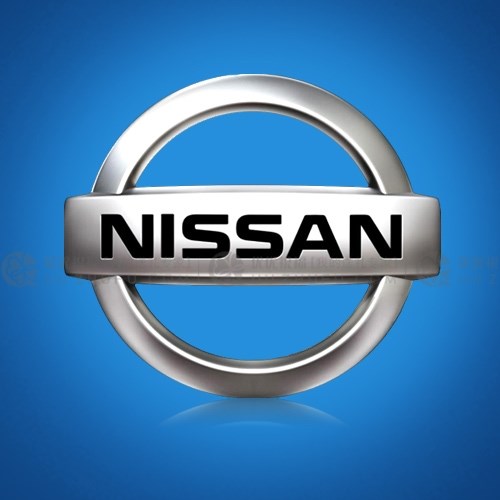 nissan汽车定制镀银徽章